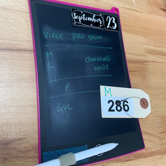 Vince Polo Shirt Mens L Large SLIM Fit Charcoal White Striped Short Sleeve Golf - Picture 9 of 10